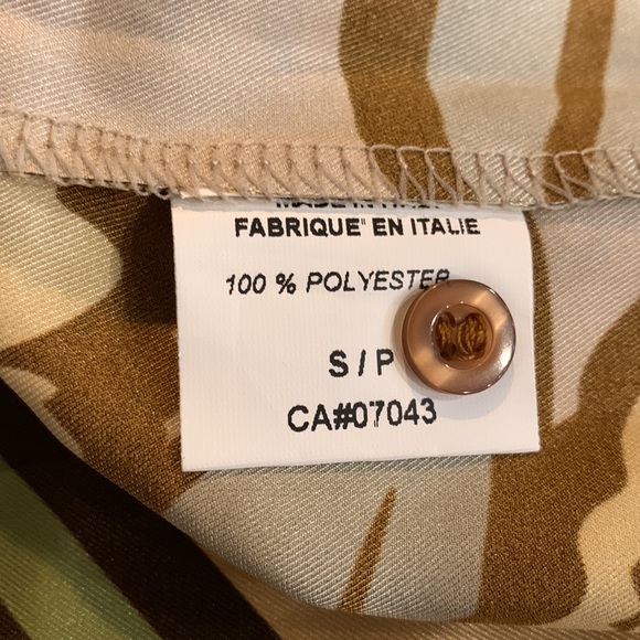 Yellow flower blouse - size S - Picture 8 of 13